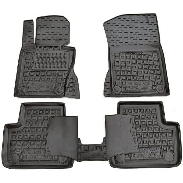 Автомобильные коврики в салоне BMW X3 (E83) 2004-2010 (AVTO-Gumm)