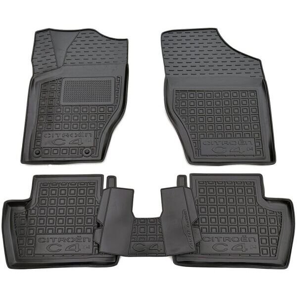 Автомобильные коврики в салон Citroen C4 2004-2010 (AVTO-Gumm)