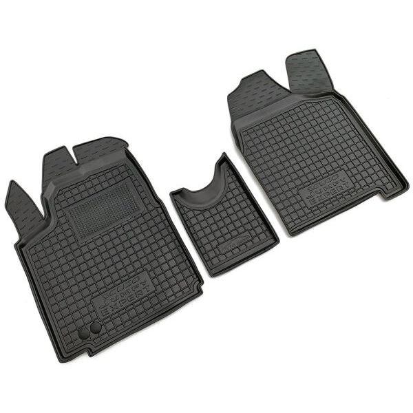 Автомобільні килимки в салон Citroen Jumpy 07-/Fiat Scudo 07-/Peugeot Expert 07- (V1.6) (Avto-Gumm)