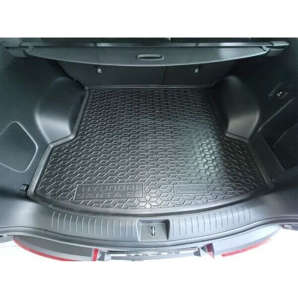 Автомобільний килимок в багажник Hyundai Santa Fe 2024- 5 мест (AVTO-Gumm)