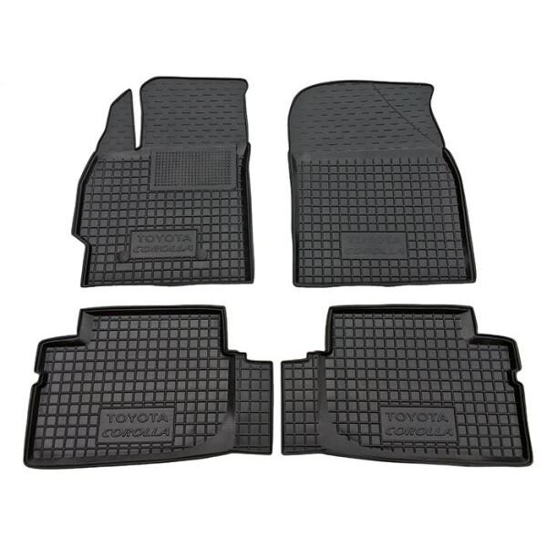 Автомобильные коврики в салон Toyota Corolla 2007-2013 (Avto-Gumm)