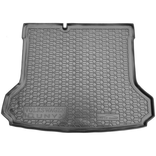 Коврик в багажник Volkswagen ID UNIX 2024- резиновый, чёрный (AVTO-Gumm)