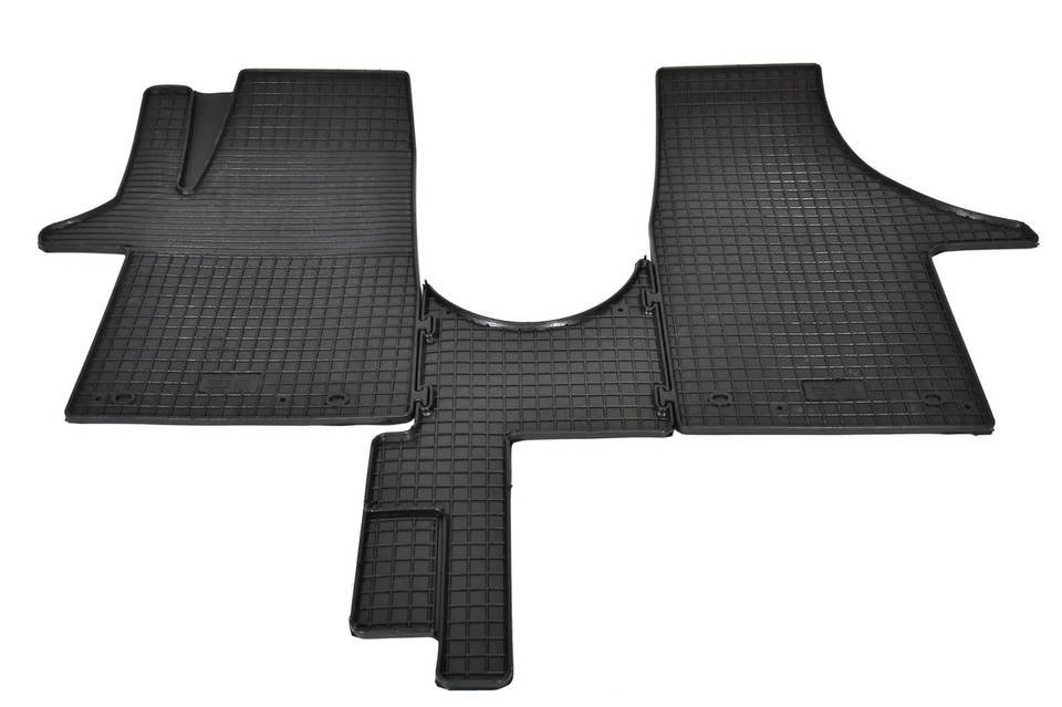Коврики резиновые в салон Volkswagen T5 2003-2010 (1+2)